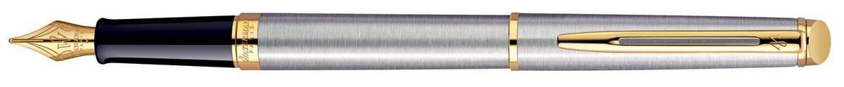 Waterman Collectie Hemisphère vulpen medium, Steel GT