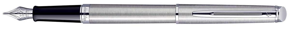 Waterman Collectie Hemisphere Vulpen Medium Steel Ct huismerk kopen in de aanbieding Waterman Collectie Hemisphere Vulpen Medium Steel Ct huismerk kopen in de aanbieding