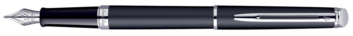 Waterman Collectie Hemisphère vulpen medium, Matte Black CT