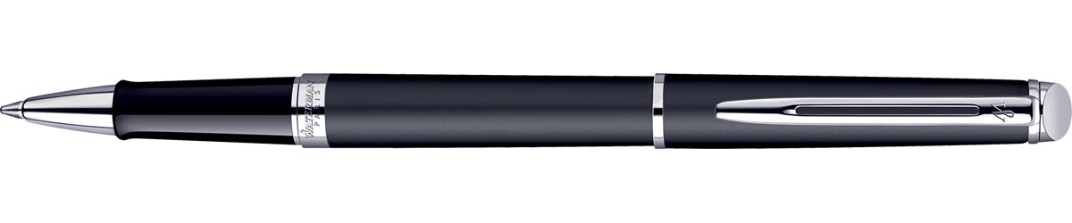 Waterman Hémisphère roller, fijne punt, Matt Black CT