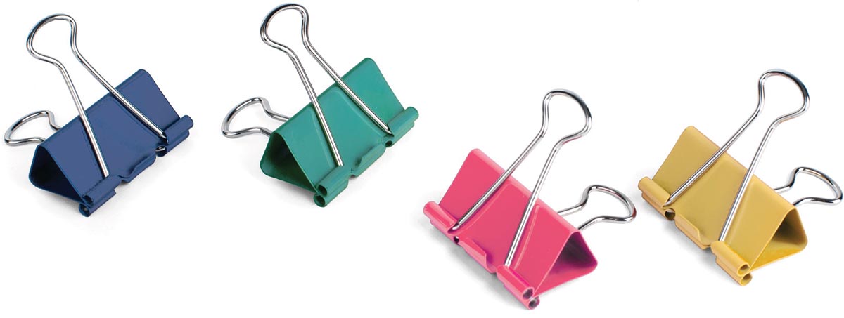 Pergamy foldbackclip 41 mm, 12 stuks afbeelding