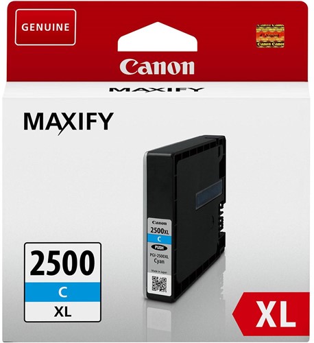 Canon inktcartridge PGI-2500XL, 1.760 pagina's, OEM 9265B001, cyaan