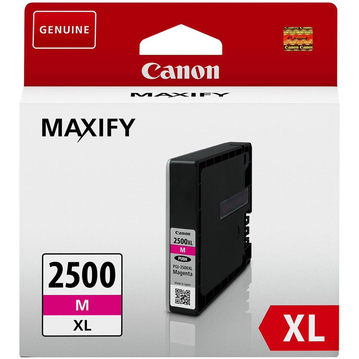 Canon inktcartridge PGI-2500XL, 1.760 pagina&apos;s, OEM 9266B001, magenta afbeelding