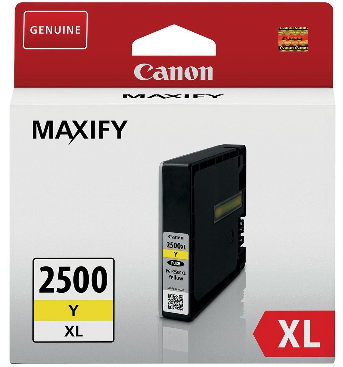 Canon inktcartridge PGI-2500XL, 1.760 pagina&apos;s, OEM 9267B001, geel afbeelding