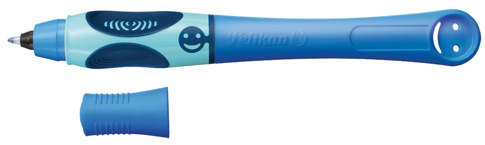 Pelikan inktpen Griffix voor rechtshandigen, blauw, op blister