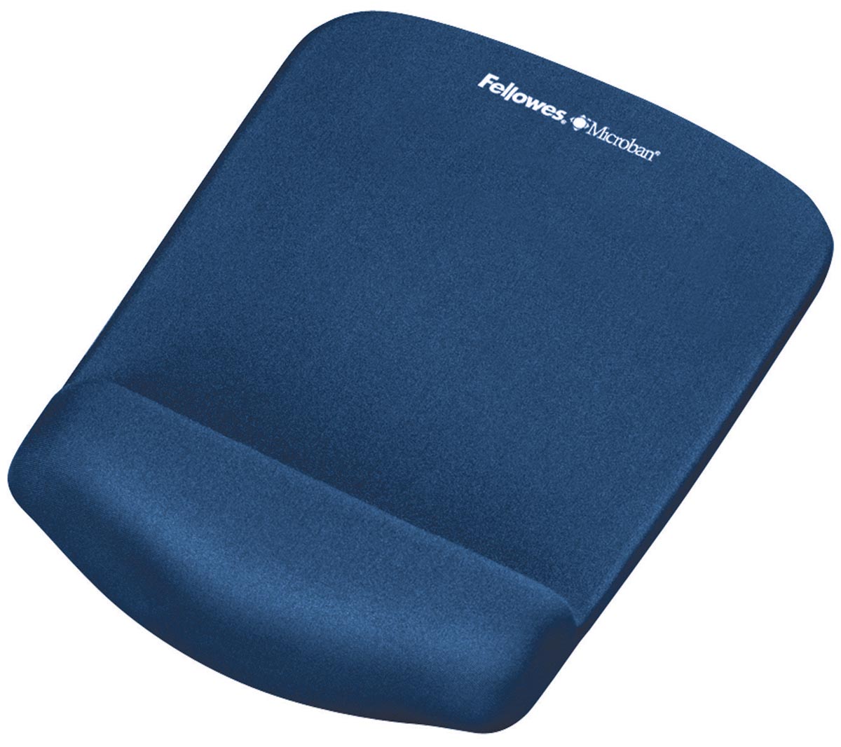 Fellowes PlushTouch muismat met polssteun, blauw