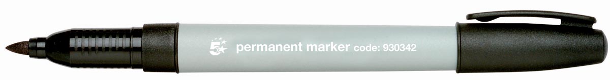 5 Star Permanent Marker Met Fijne Harde Punt huismerk kopen in de aanbieding