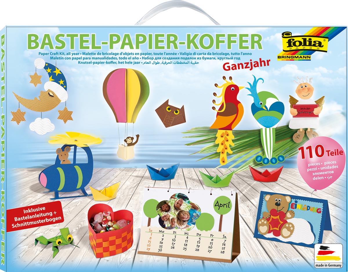 Folia knutselpapierkoffer afbeelding
