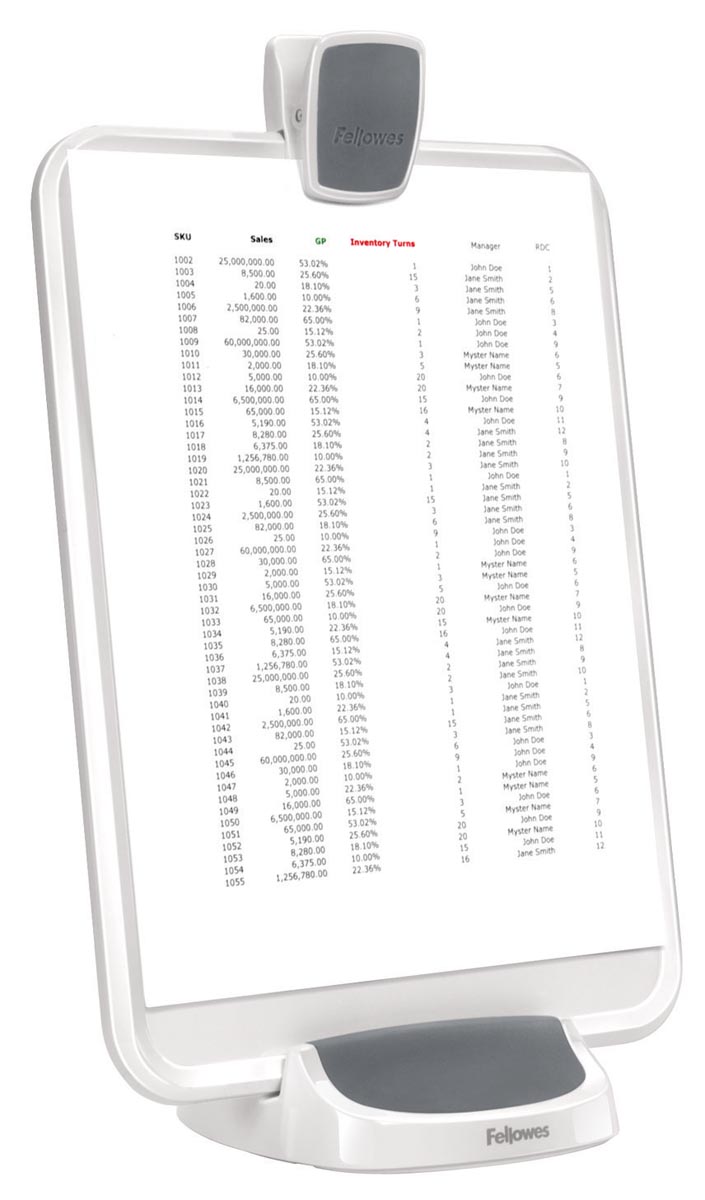 Fellowes I-Spire documentenhouder, wit