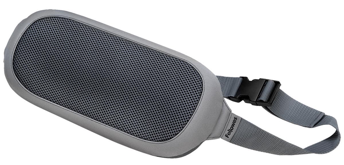 Fellowes I-Spire rugsteun, grijs