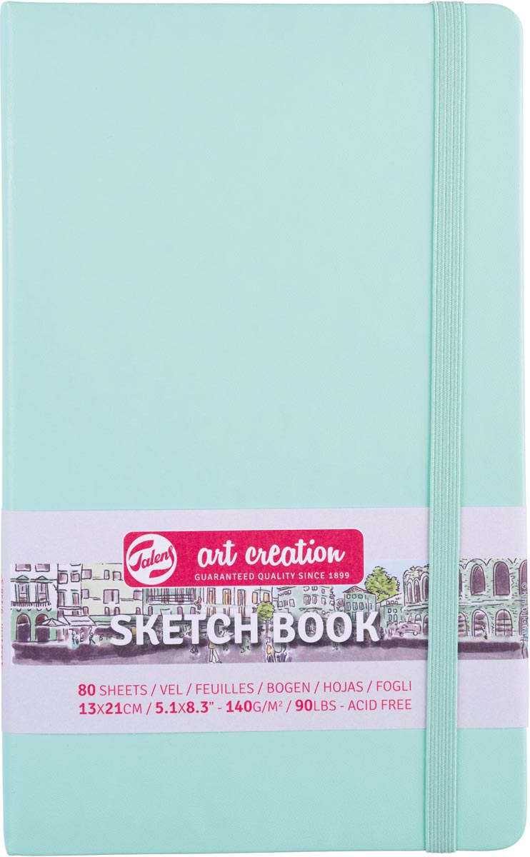 Talens Art Creation schetsboek, frisse munt, ft 13 x 21 cm Talens Art Creation schetsboek, frisse munt, ft 13 x 21 cm