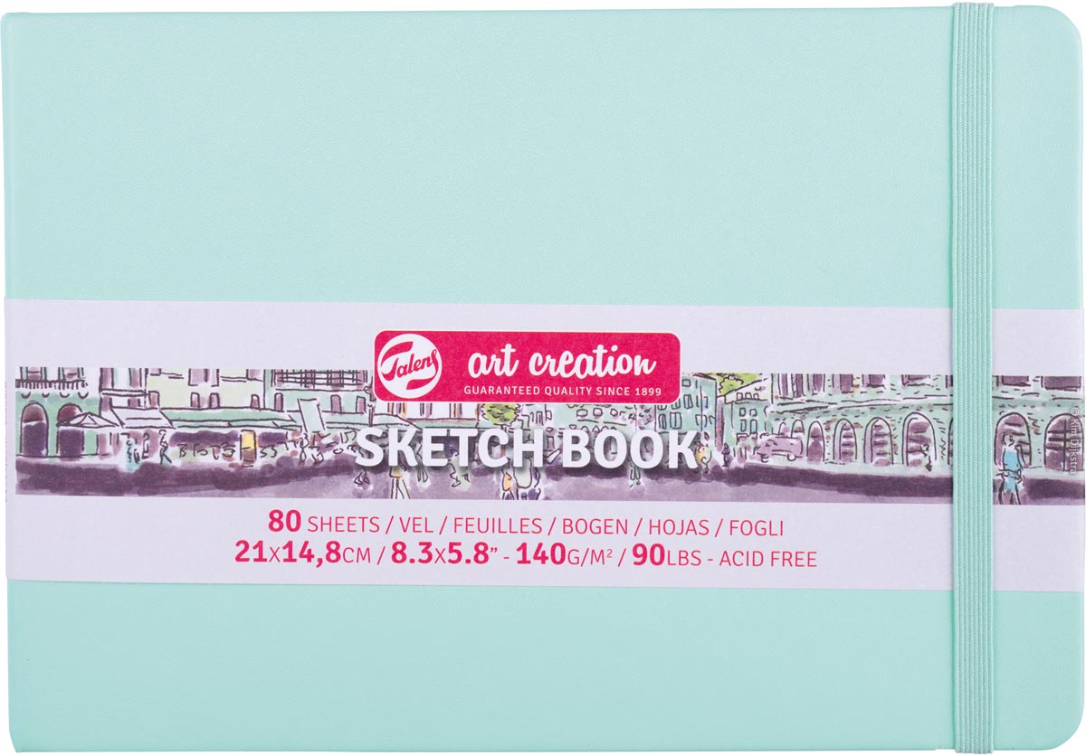 Talens Art Creation schetsboek, frisse munt, ft 21 x 15 cm Talens Art Creation schetsboek, frisse munt, ft 21 x 15 cm