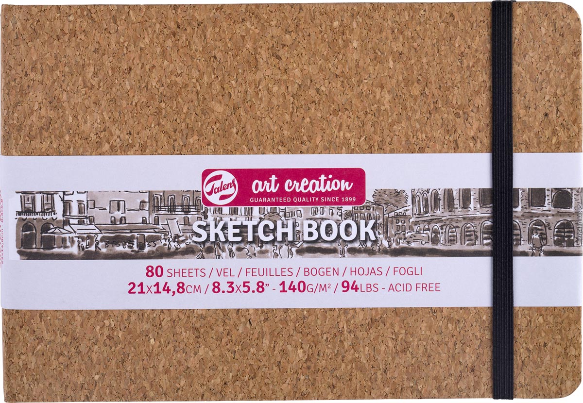 Talens Art Creation schetsboek, Kurk, 21 x 14,8 cm Talens Art Creation schetsboek, Kurk, 21 x 14,8 cm