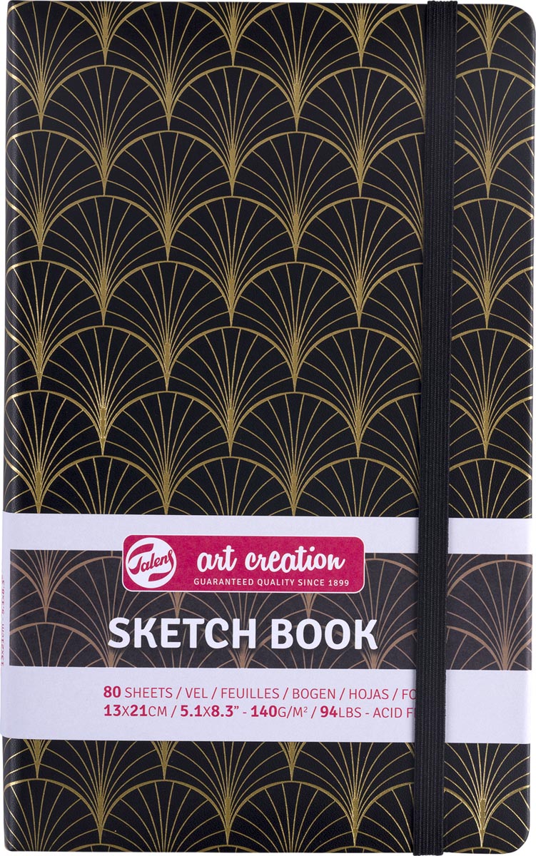 Talens Art Creation schetsboek, Art Deco, 13 x 21 cm Talens Art Creation schetsboek, Art Deco, 13 x 21 cm