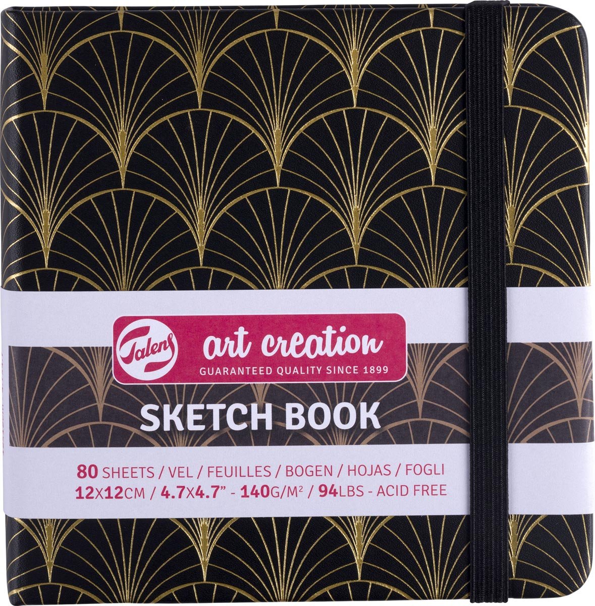 Talens Art Creation schetsboek, Art Deco, 12 x 12 cm Talens Art Creation schetsboek, Art Deco, 12 x 12 cm