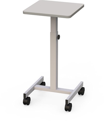 MAUL projectietafel, grijs, ft 38 x 38 cm, h 64-100 cm