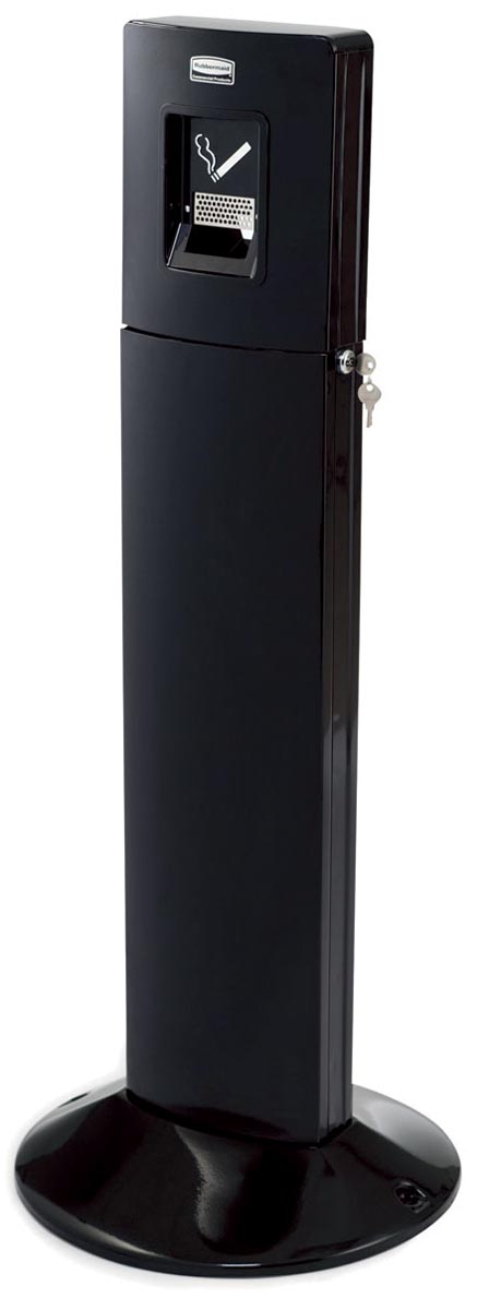 Rubbermaid peukenzuil Metropolitan, ft 43 x 109 cm, zwart afbeelding