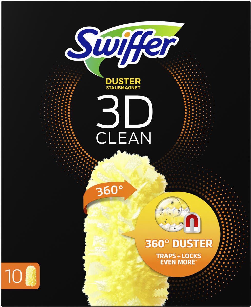 Swiffer Duster 3D Clean navulling pak van 10 stuks