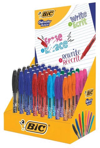 Bic Gel Ocitiy Illusion Display Van 48 Stuks huismerk kopen in de aanbieding Bic Gel Ocitiy Illusion Display Van 48 Stuks huismerk kopen in de aanbieding