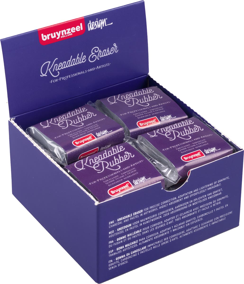 Bruynzeel kneedgum, doos van 22 stuks afbeelding