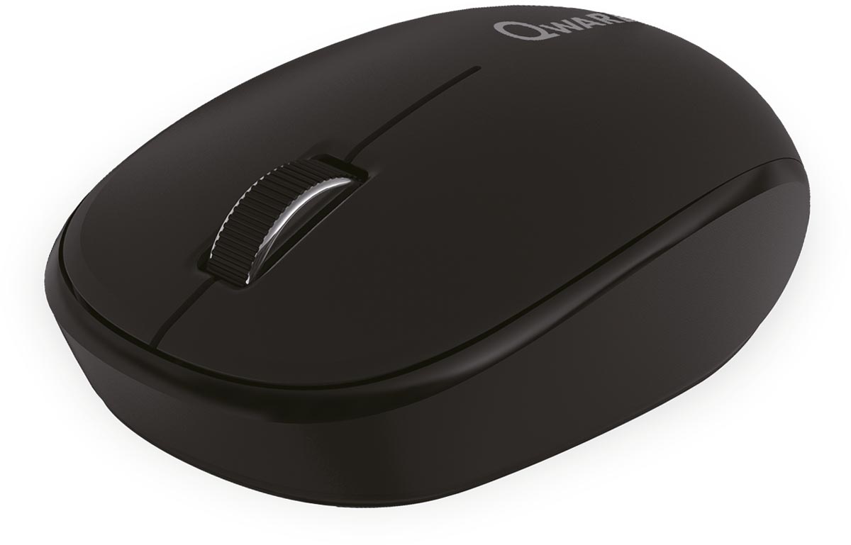 Qware draadloze muis Bristol, zwart afbeelding