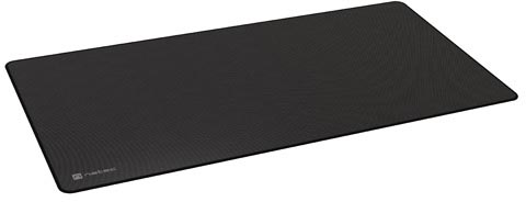 Natec Colors Series XXL muismat, ft 80 x 40 cm, zwart afbeelding