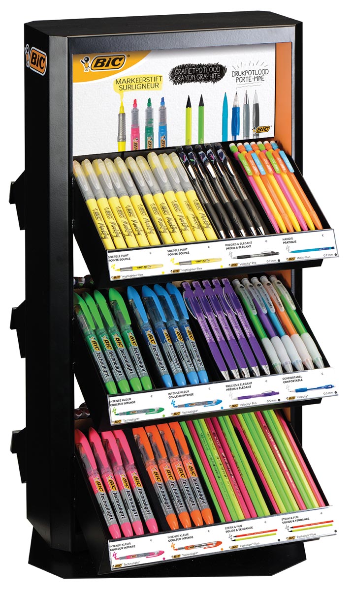 Bic Permanent Edge display met 288 stuks