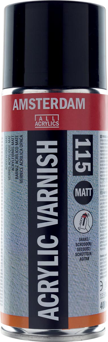 Afbeelding van Amsterdam acrylvernis mat, spuitbus van 400 ml