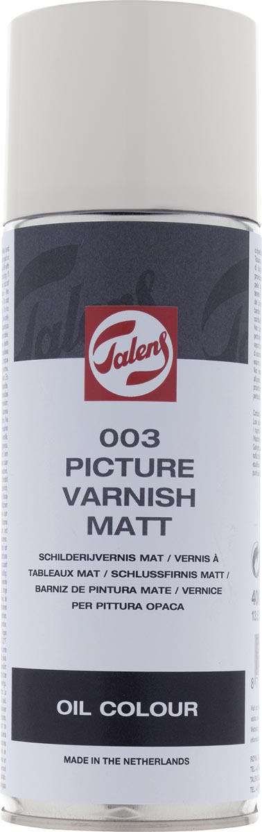 Talens schilderijvernis mat, spray van 400 ml