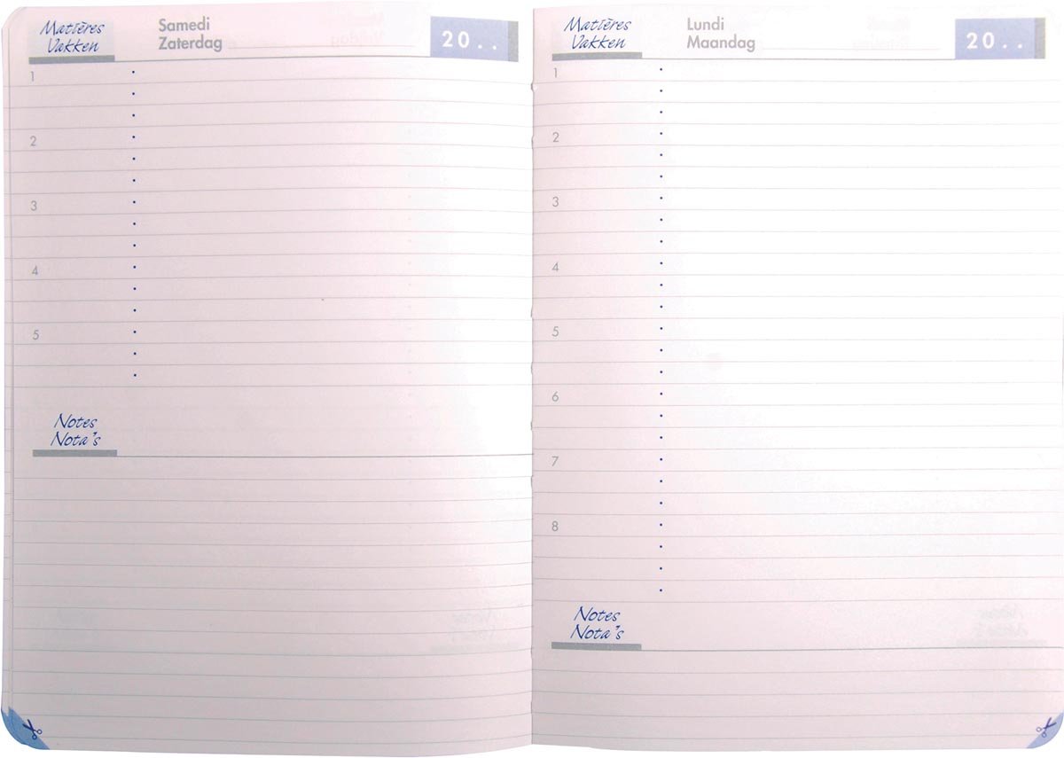 Clairefontaine Schoolagenda huismerk kopen in de aanbieding