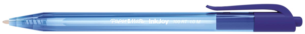 Paper Mate balpen InkJoy 100 RT blauw Paper Mate balpen InkJoy 100 RT blauw