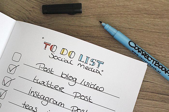 Correctbook Uitwisbare Fineliner Zwart huismerk kopen in de aanbieding