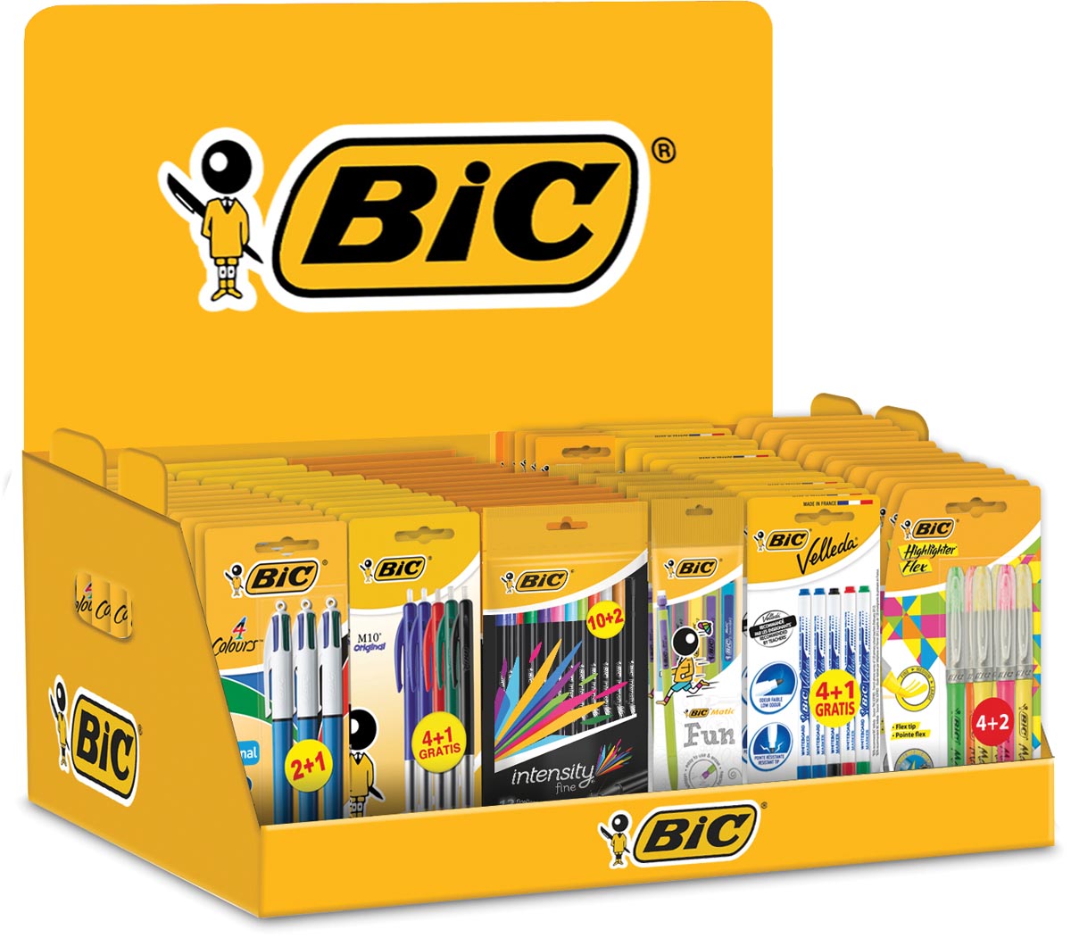 Bic Topper Combi Display 95 Stuks huismerk kopen in de aanbieding Bic Topper Combi Display 95 Stuks huismerk kopen in de aanbieding