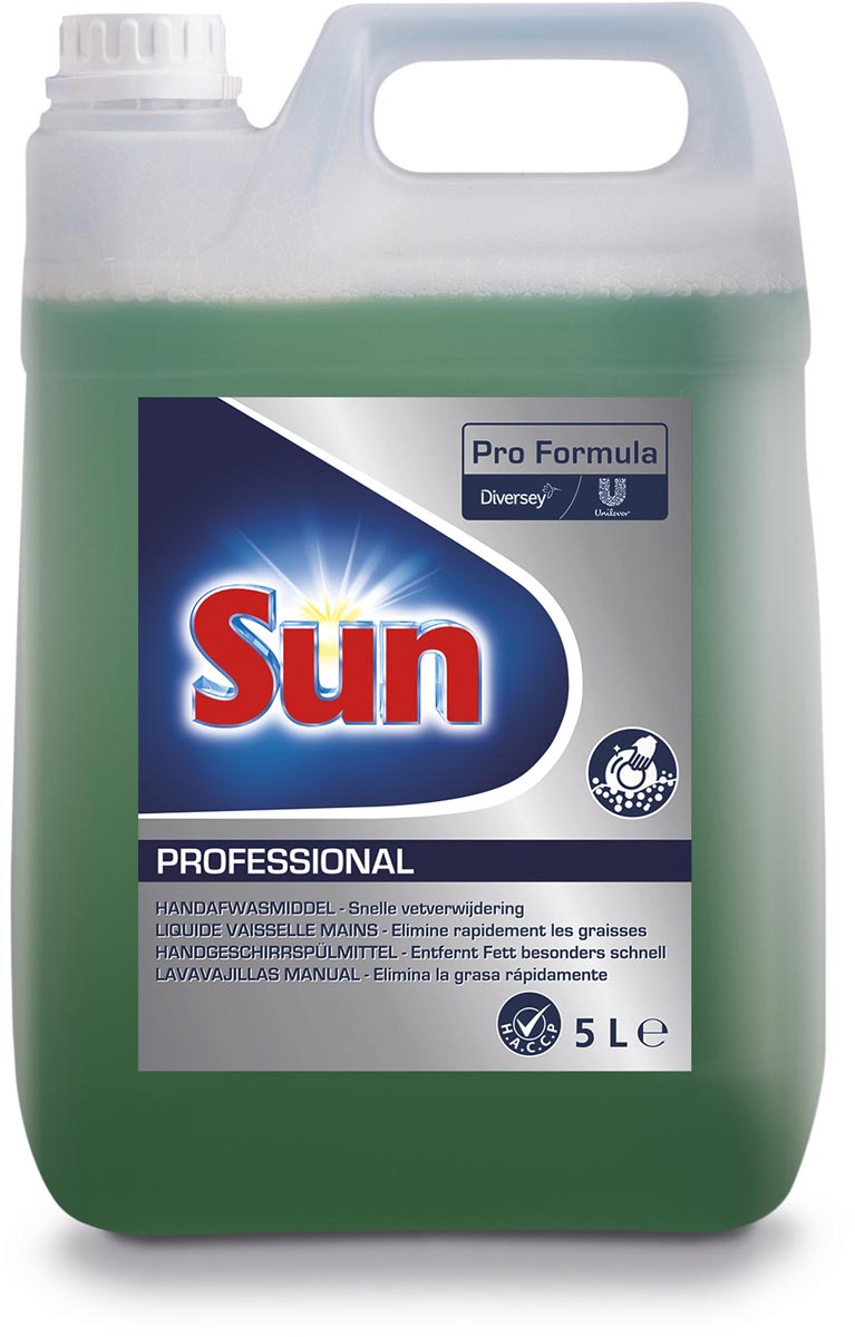 Sun handafwasmiddel Pro Formula, fles van 5 l