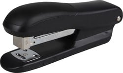 Pergamy nietmachine half strip, 20 blad, zwart