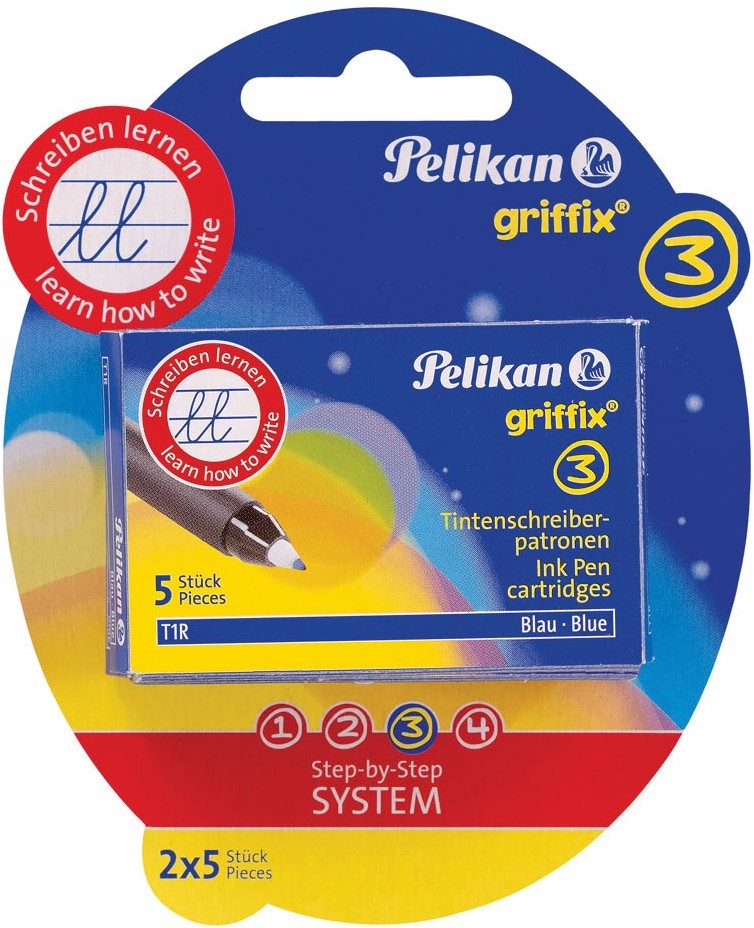 Pelikan Griffix Lovely – Penna Roller Rosa Per Bambini, Impugnatura Ergonomica, Versione Per Destrimani E Mancini