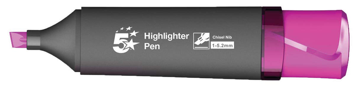 5 Star Markeerstift Roze huismerk kopen in de aanbieding