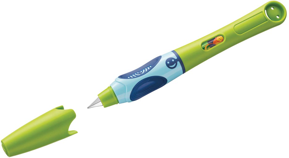 Pelikan vulpen Griffix voor rechtshandigen, groen, op blister
