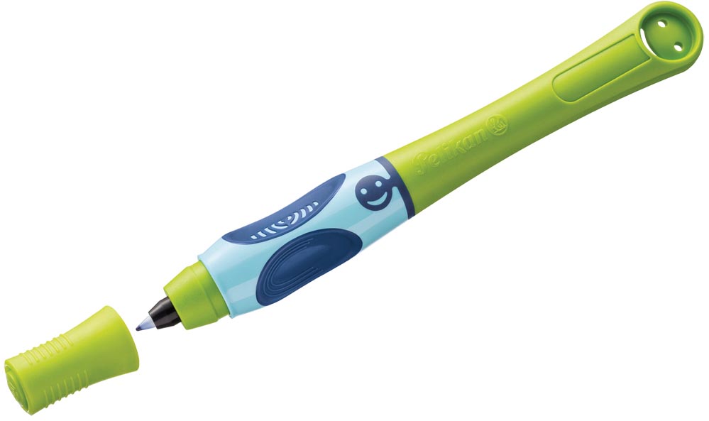 Pelikan roller Griffix voor rechtshandigen, groen, op blister