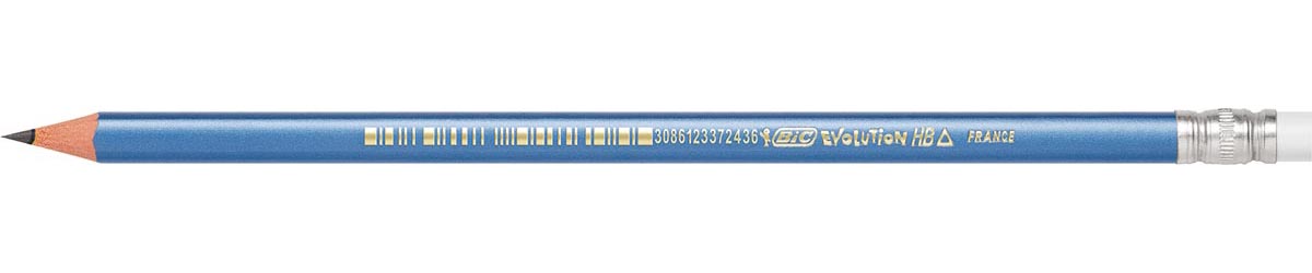 Bic potlood Evolution Triangle, met gom