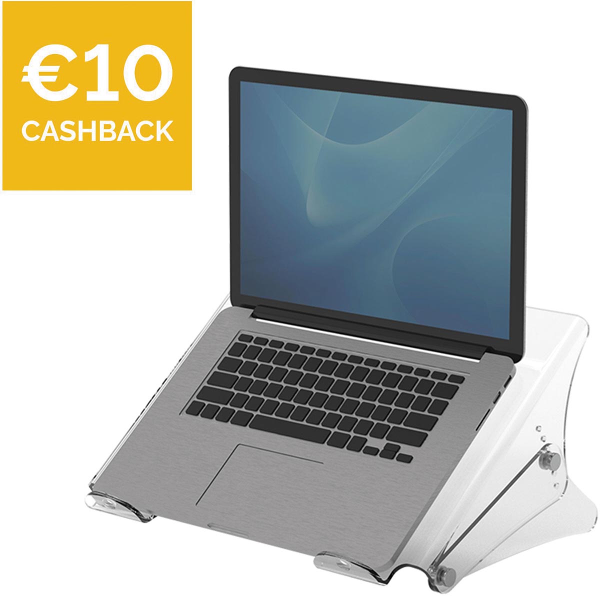 Fellowes Clarity laptopstandaard Fellowes Clarity laptopstandaard
