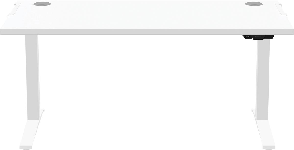 Fellowes Levado zit-sta bureau onderstel, wit