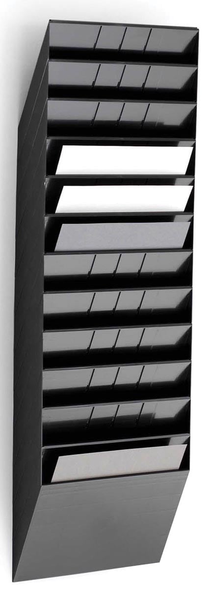 Durable folderhouder Flexiboxx 12 A4 Landscape zwart Durable folderhouder Flexiboxx 12 A4 Landscape zwart