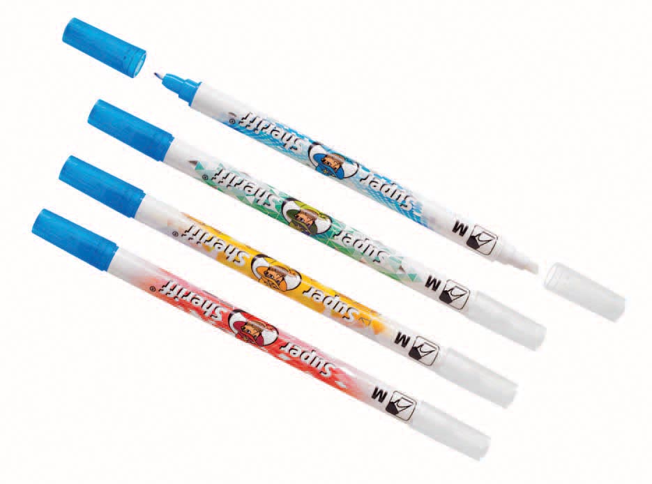 Pelikan inktuitwisser Super Sheriff, schuine punt voor breed en fijn wissen Pelikan inktuitwisser Super Sheriff, schuine punt voor breed en fijn wissen