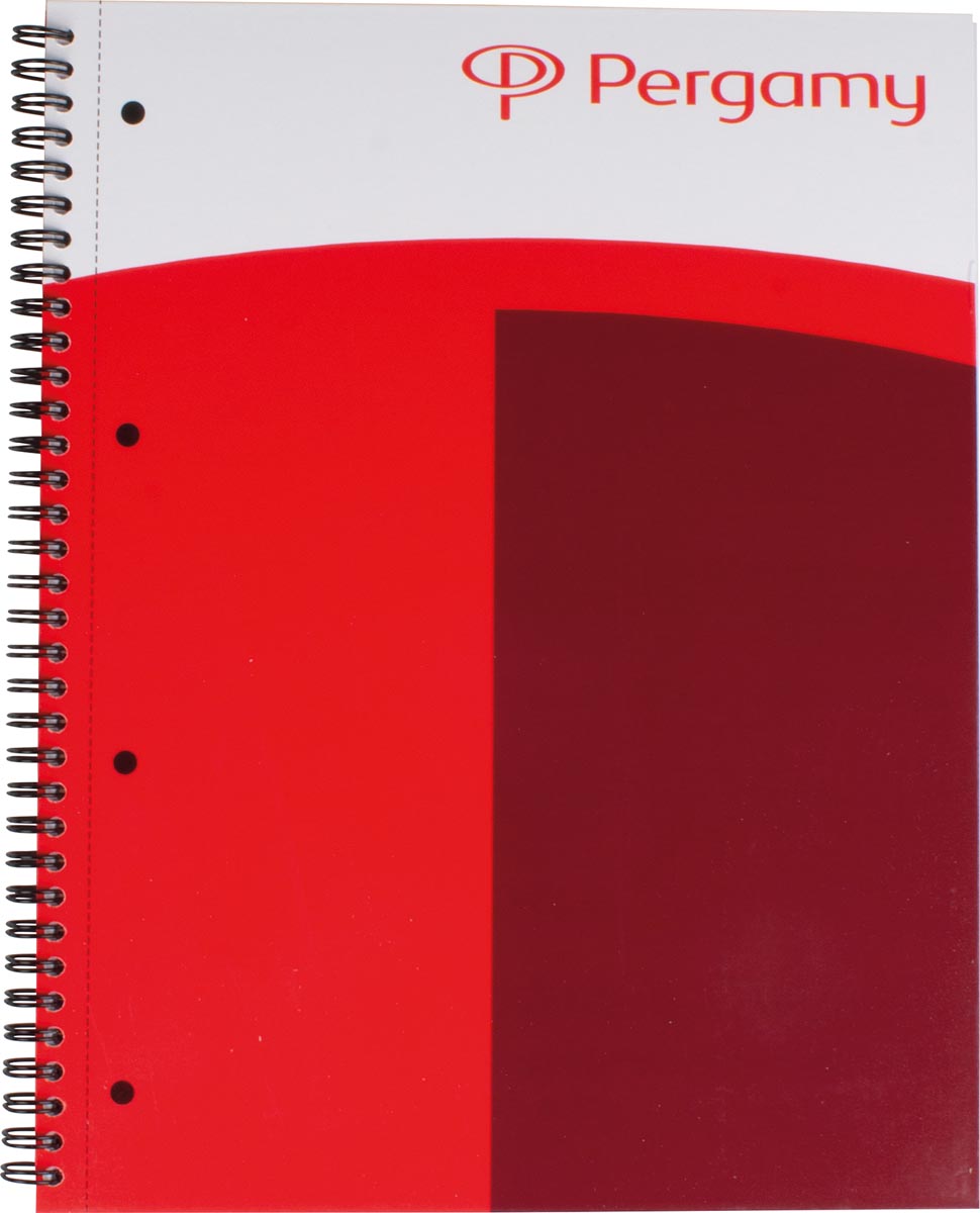 Pergamy business spiraalblok, ft A4+, 160 bladzijden, 80 gram