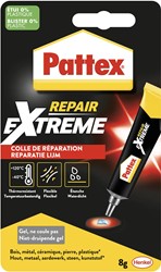 Pattex alleslijm Repair Extreme, tube van 8 g, op blister
