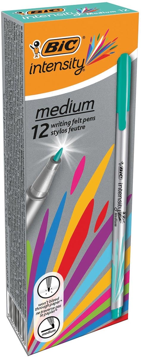 Bic fineliner Intensity, medium, jade