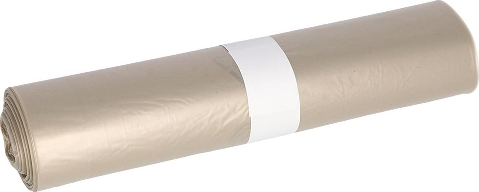 DEISS PREMIUM Sacs Poubelle Transparents Type 60 120L - Lot De 25, 700 X 1100 Mm