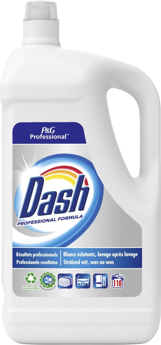 Dash Professional Formula wasmiddel, fles van 4,95 liter, 110 wasbeurten afbeelding
