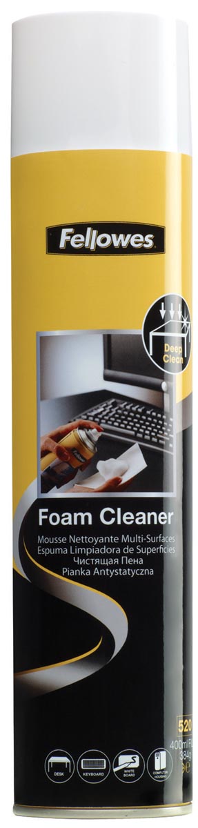 Fellowes schuimreiniger, flacon van 400 ml